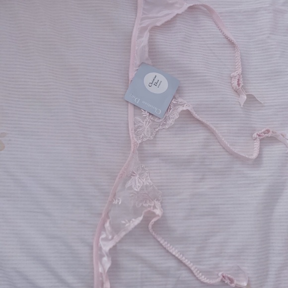 CHRISTIAN DIOR Satin & Lace Garter Belt💓 - Picture 2 of 5